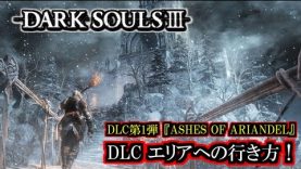 ダークソウル3 Dlc武器 幽鬼のサーベル 入手方法 場所 Dlc第1弾 Ashes Of Ariandel アッシュズ オブ アリアンデル Dark Souls ゲーム動画 ばくたま