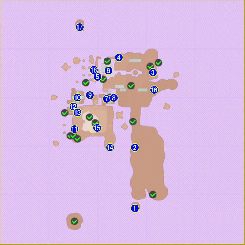 ロス島ローカルコインマップ